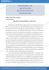 Đề thi học kì 1 Văn 8 Chân trời sáng tạo - Đề số 2